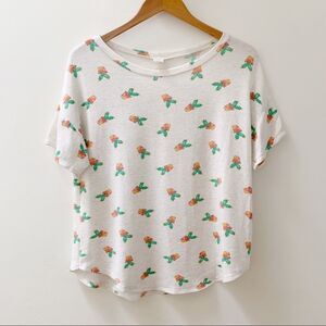 IJoah Succulent Cactus Tee Beige Size Large